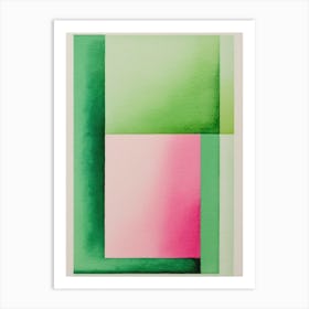 Abstract Watercolor Painting 6 Art Print