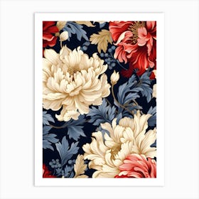 Floral Tile 2 Art Print