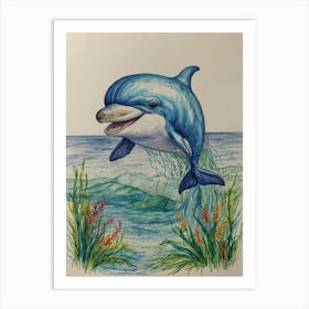 Dolphin 1 Art Print