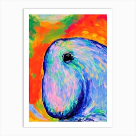 Elephant Seal Matisse Inspired Art Print