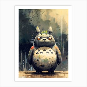 Totoro Art Print