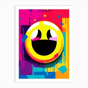 Smiley Face 2 Art Print