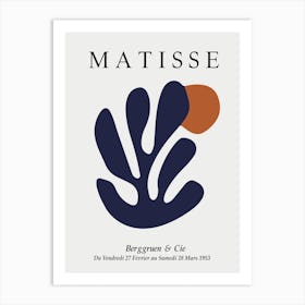 Matisse Minimal Cutout 7 Art Print