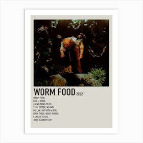 Cavetown Worm Food Canvas Poster Bedroom Decoration 1 Art Print