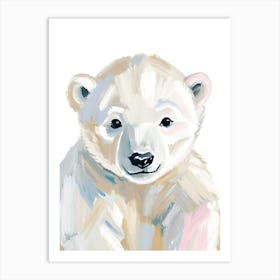 Kleiner Eisbär Art Print