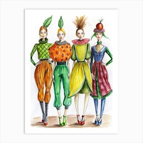 Fashion Illustration Art Print