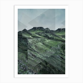 Landscapes Scattered 3 Thorsmoerk (Iceland) Art Print