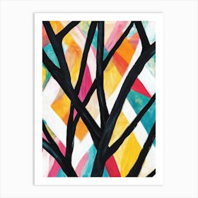 Abstract Tree Art Print