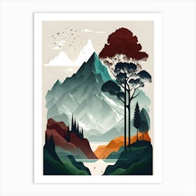 Landscape Print Art Print