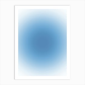 Abstract Blue Background 1 Art Print