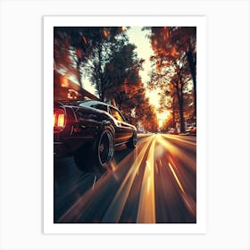 Ford Mustang 2 Art Print