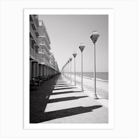 Pesaro, Italy, Black And White Photography 1 Art Print