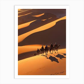 Leonardo Anime Xl A Stunning Image Depicting A Caravan Of Came 2 Poster