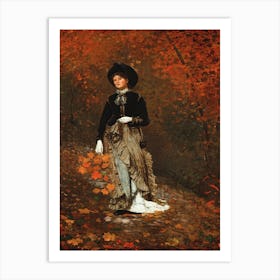 Autumn (1877), Winslow Homer Art Print