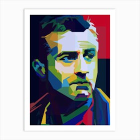 Robert De Niro Gangster Cinema Pop Art Wpap Art Print