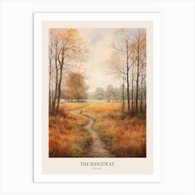 The Ridgeway England Uk Trail Poster Art Print