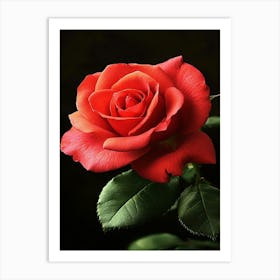 Red Rose 38 Art Print