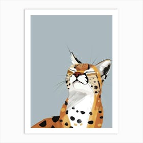 Lynx Cat Art Print