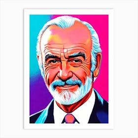 Sean Connery Pop Movies Art Movies Art Print