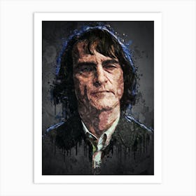 Joaquin Phoenix The Joker Art Print