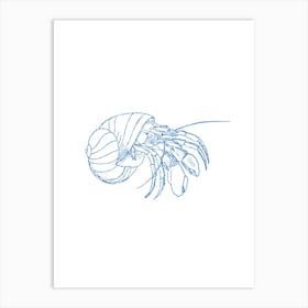 Crab Illustration Art Print