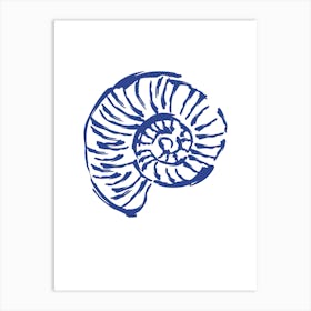 Nautilus Shell Art Print