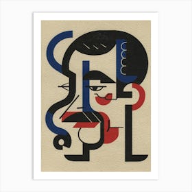 Man With A Mustache Art Print