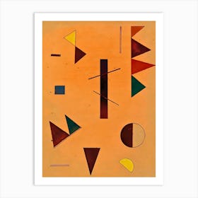 Wassily Kandinsky Abstract Shapes Art Print