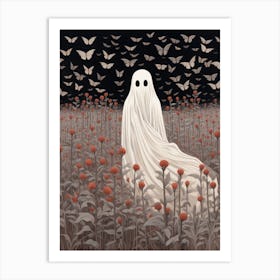 Ghost In The Field 2 Art Print