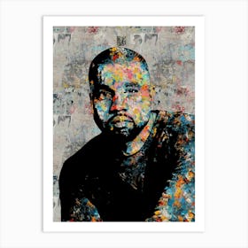 Kanye West Art Print