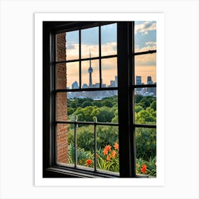 Toronto Skyline Art Print