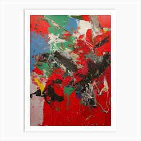 Abstract Painting 2593 Art Print