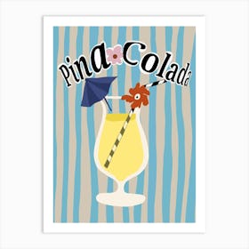 Pina Colada Art Print