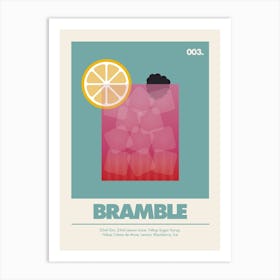 Bramble V22 Art Print