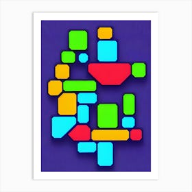 Puzzle Game Art Print