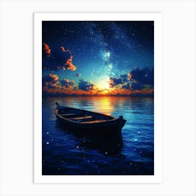 Starry Night 47 Art Print