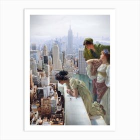 Manhattan View Art Print