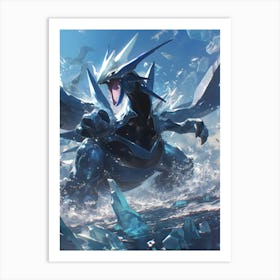 Dialga Pokemon Anime Manga Japan Poster Art Print