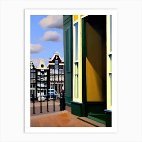 Amsterdam View Art Print