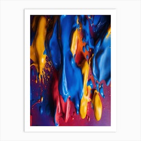 Lluvia De Colores Art Print