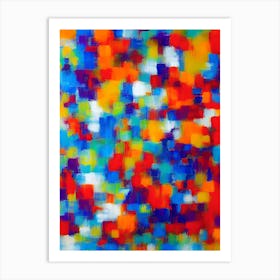 Abstract Squares 1 Art Print