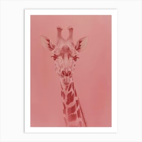 Giraffe 116 Art Print