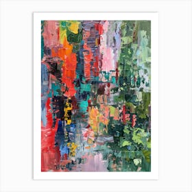 Abstract Cityscape 8 Art Print