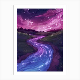 River Of Stars Art Print