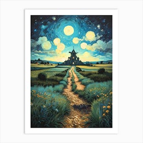 Starry Night 2 Art Print