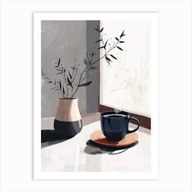 Cup Of Coffee, Hygge Art Print