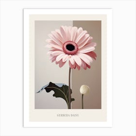 Floral Illustration Gerbera Daisy Poster Art Print