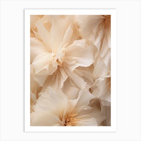 Boho Dried Flowers Daffodil 3 Art Print