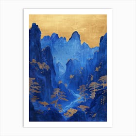 Chinese Mountains 70 Art Print