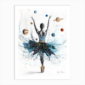 Space Dance Art Print